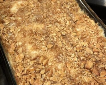 Ritz Cracker Chicken Bake