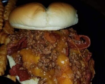 Bacon Cheeseburger Sloppy Joes