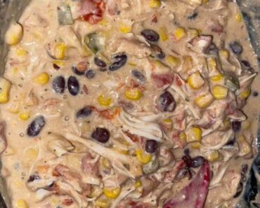 Creamy Crockpot Chicken Chili Recipe