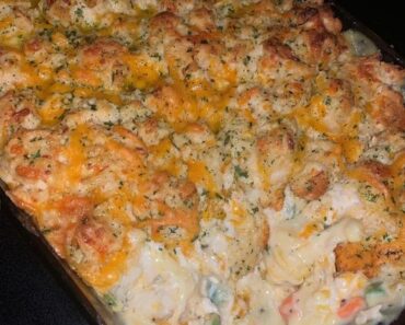 Cheddar Bay Biscuit Chicken Pot Pie Bake Recipe