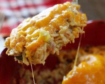 Cheesy Fajita Chicken Casserole