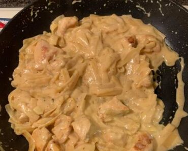 Budget-Friendly Chicken Alfredo Pasta