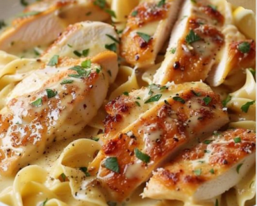 Chicken with Buttered Noodles based