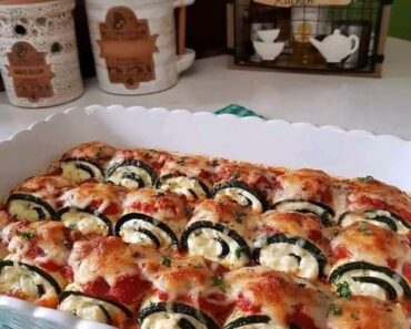 Zucchini Ricotta Roll Ups
