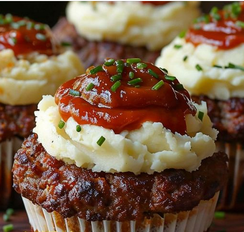 Meatloaf Cupcakes – Easy Family Recipes