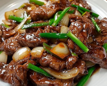 Chinese Beef and Onion Stir Fry