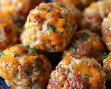 Sausage Balls with Cream Cheese and Rotel