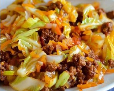 Ground Beef Taco Cabbage Skillet