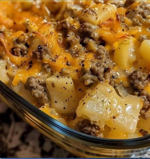 Rustic Campfire Beef and Potato Casserole – Easy Family Recipes