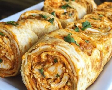 Chicken Taco Mexican Pinwheels