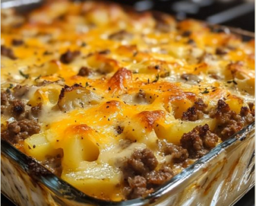 Hamburger Potato Casserole