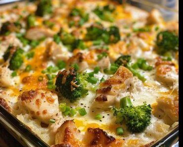 Baked Potato Chicken and Broccoli Casserole