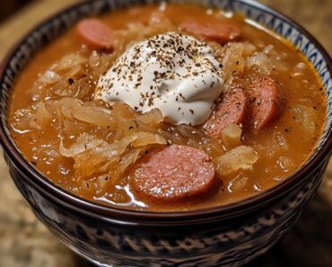 Kielbasa and Sauerkraut Soup