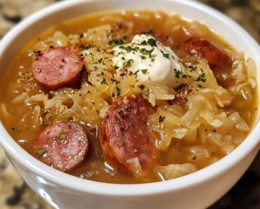 Kielbasa and Sauerkraut Soup