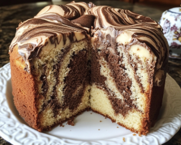 Marble Swirl Pound Cake